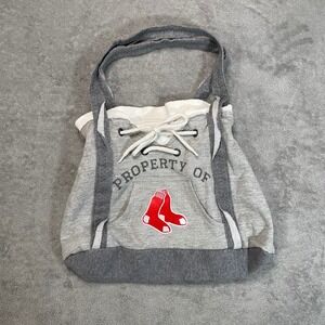 Boston Red Sox Hoodie Style Drawstring Tote purse pro-fan-ity MLB baseball